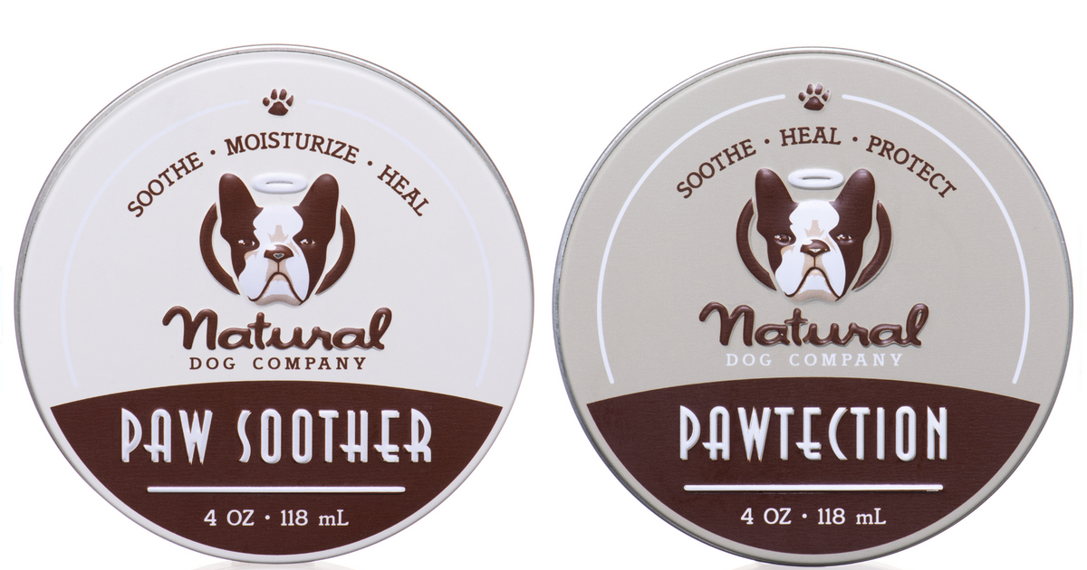 Natural paw deals soother