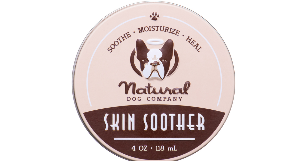 Skin soother shop natural dog