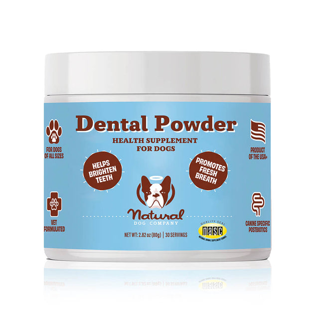 Dog Dental Powder | Cleaner Teeth & Fresher Breath | Natural Dog Company